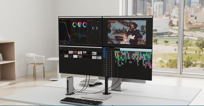 This new Thunderbolt 4 docking station puts four 4K monitors, 40Gbps transfer speeds, 16 ports, and 98W of power are at your fingertips