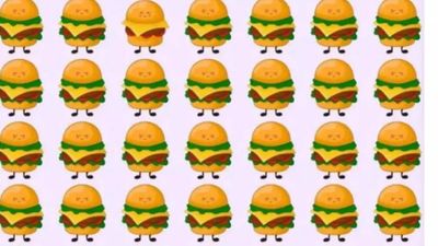 Only a true burger lover can spot the odd one in this picture