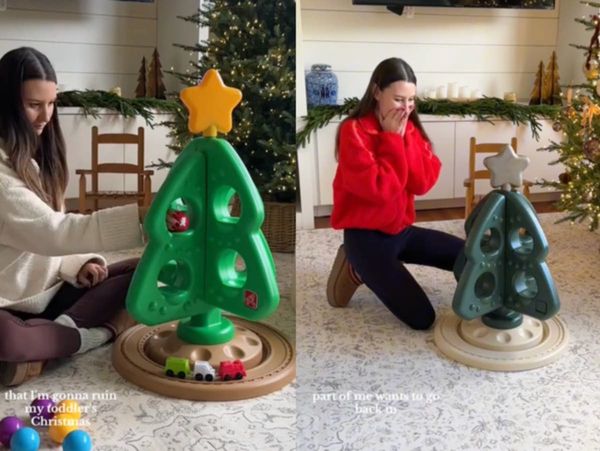 Beige' Mom Shares She Repainted Her Toddler's Christmas Tree, Gets Roasted  In The Comments