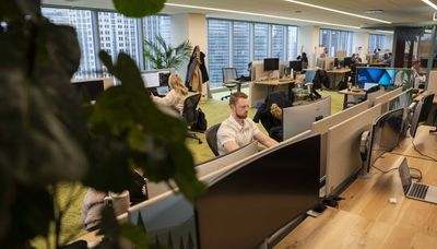 Salesforce shows off finishing touches on its Chicago space