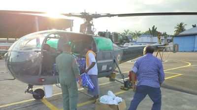 Cyclone Michaung | Air Force, Navy step in for relief and rescue operations