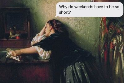 Artist Gives Captions To Paintings, And It’s Somewhat Deep And Funny (28 New Pics)
