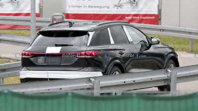 Here's The Audi Q6 E-Tron Electric SUV Without Any Camouflage