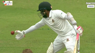 Mushfiqur Rahim becomes first Bangladesh batter to be out for ‘obstructing the field’