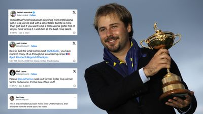 How Social Media Reacted To Victor Dubuisson's Surprise Retirement