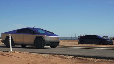 Tesla Cybertruck Shows The Urus Who's Boss In A Drag Race