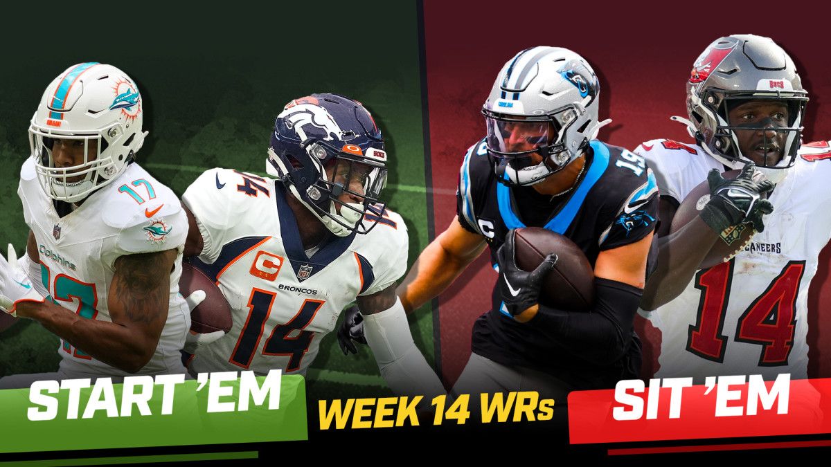 Week 14 Start ’Em, Sit ’Em Wide Receivers