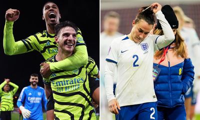 Arsenal, England and a tale of two very different stoppage times