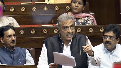 Parliamentary proceedings | Opposition, BJP MPs continue to fight in Rajya Sabha over state of economy