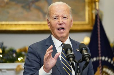 Biden slams GOP for ‘gift’ to Putin as he urges passage of Ukraine funding