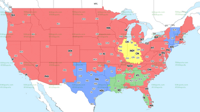 Falcons vs. Bucs: TV broadcast map for Week 14