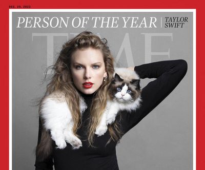 Taylor Swift had the most relatable cat-owner question about TIME Person of the Year photoshoot