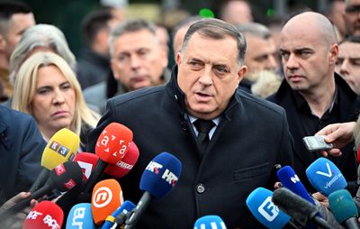 Bosnian Serb leader Dodik stands trial for defying peace envoy