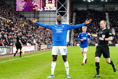 Hearts 0 Rangers 1: Deadly Aballah Sima decisive in battle of Tynecastle