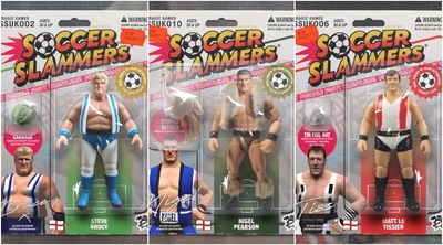 Soccer Slammers: The figurines that turns football stars into wrestlers