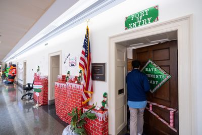 Congress takes holiday decorating seriously. This year it caused an outcry - Roll Call
