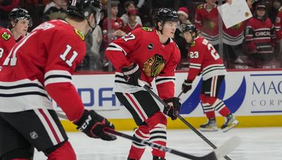 As Lukas Reichel resumes climbing Blackhawks’ lineup, he must ‘hold himself accountable’