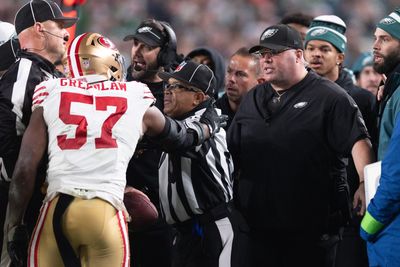 NFL sends stern warning following incident between Eagles’ Dom DiSandro, 49ers’ Dre Greenlaw