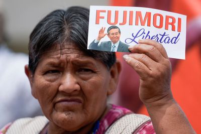 Former Peruvian President Alberto Fujimori is freed from prison on humanitarian grounds