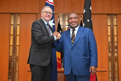 Australia pushes against China's Pacific influence through a security pact with Papua New Guinea