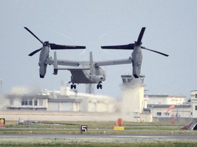 U.S. military grounds entire fleet of Osprey aircraft following deadly crash off Japan