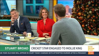Stuart Broad teases his and Mollie King’s wedding plans as he discusses life post cricket