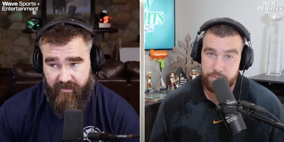Travis Kelce and Jason Kelce Had a Comical Conversation About Their Mom Being Challenged to a Fight