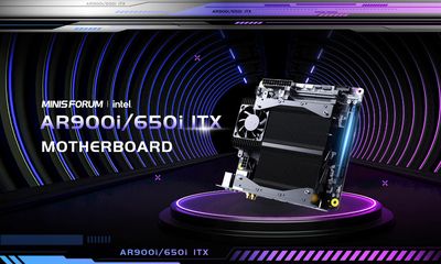 Minisforum announces $559 AR900i Mini ITX motherboard with Intel Core 13900HX and four M.2 2280 slots