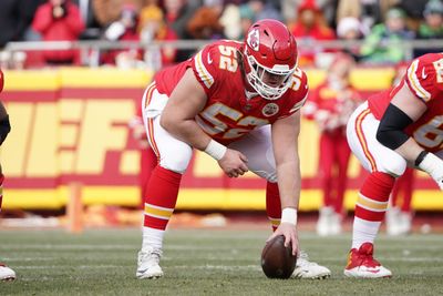 Chiefs Creed Humphrey is NFL’s best run blocking center since Week 8, per PFF