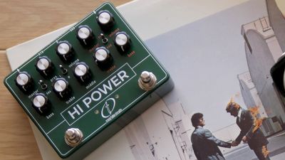 Nail David Gilmour’s Wish You Were Here tones with Crazy Tube Circuits’ Hi Power, an amp-in-a-box drive pedal based on a Hiwatt amp and Coloursound Power Boost