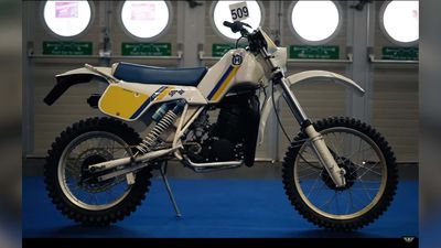 This Rare Automatic Husqvarna Dirt Bike Just Sold For $6K