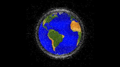 'Lightning-like energy bursts' could be used to track the 99% of space junk that can't be seen from Earth