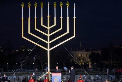 Marking start of Hanukkah, Emhoff condemns antisemitism, says Biden and Harris 'have your back'