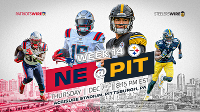 Steelers vs. Patriots: Pittsburgh’s inactives for Week 14