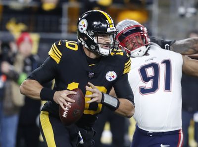 Mitch Trubisky played so horribly on TNF that Steelers fans chanted for the equally awful Mason Rudolph