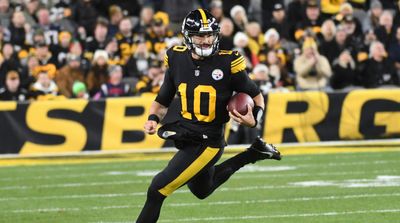 Steelers Fans Ruthlessly Called for a New QB After Mitch Trubisky Struggled Early vs. Patriots