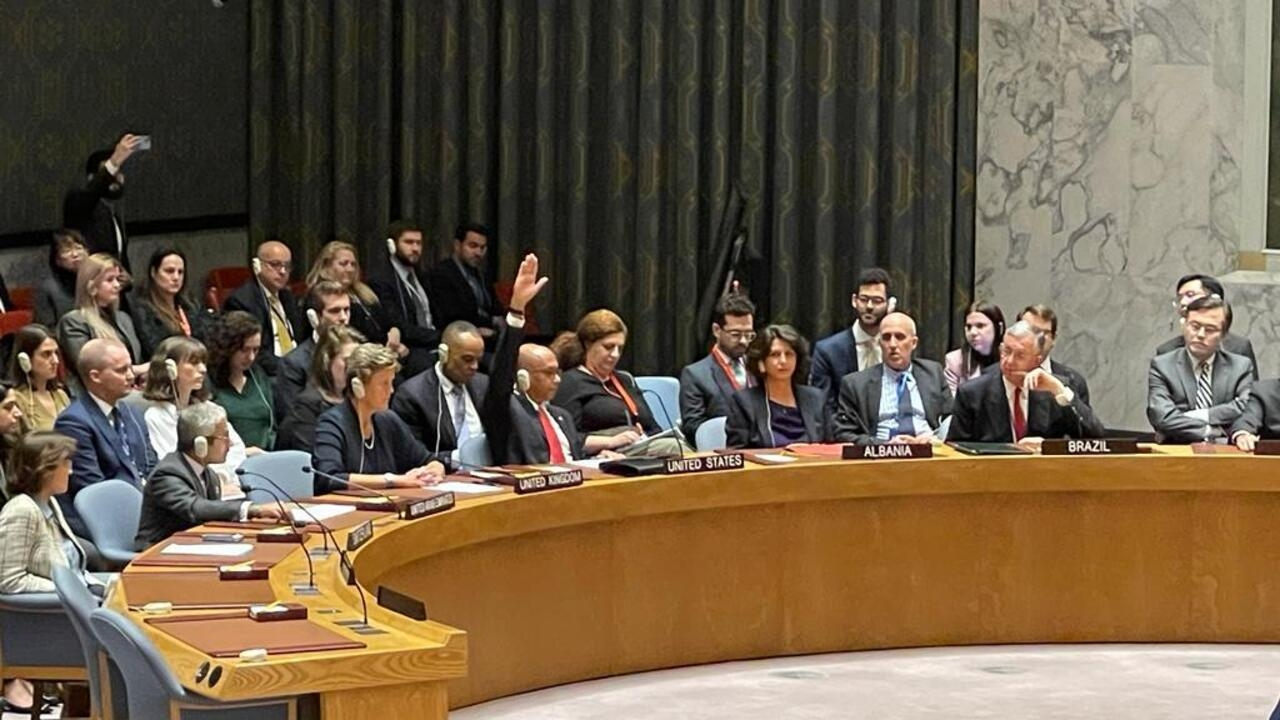 US Vetoes UN Security Council Resolution Demanding…