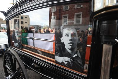 Shane MacGowan funeral – latest: Johnny Depp, Bono and Bob Geldof give readings at Tipperary service