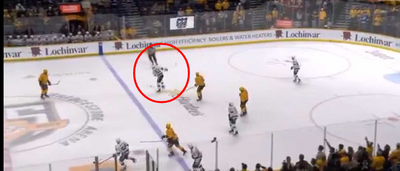 Austin Watson deserves an NHL suspension for nailing Jeremy Lauzon with a reckless, pointless slap shot