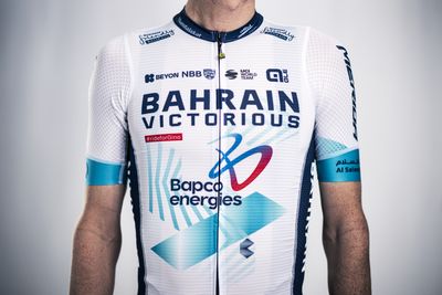 Bahrain Victorious unveil new-look white jersey for 2024