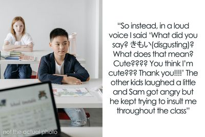 Teacher Pretends Insults From 12 Y.O. Student Are Compliments, Entertains Class But Makes Boy Cry