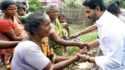 CM announces interim aid of ₹2,500 for each family hit by Cyclone Michaung in A.P.