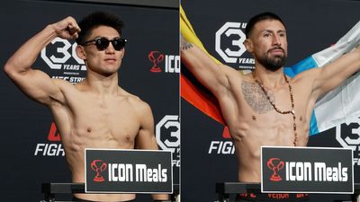 UFC Fight Night 233 video: Song Yadong, Chris Gutierrez make weight for main event