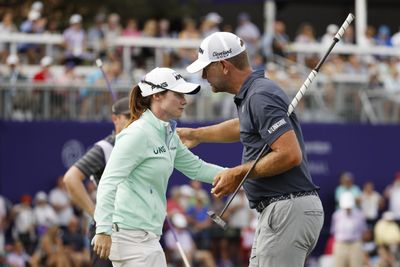 Leona Maguire and Lucas Glover Googled each other before meeting this week at Grant Thornton Invitational