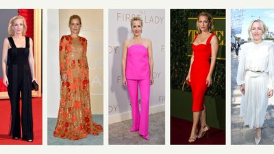Gillian Anderson's best looks, from sharp jumpsuits to dresses in rainbow hues