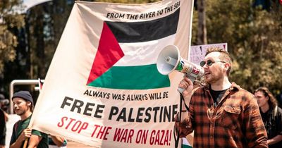 Activists call for ceasefire to Hamas-Israeli war with peaceful protest