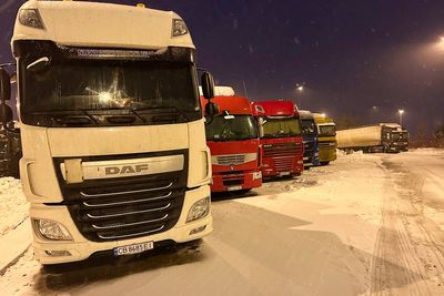 Polish truck drivers are blocking the border with Ukraine. It's hurting on the battlefield