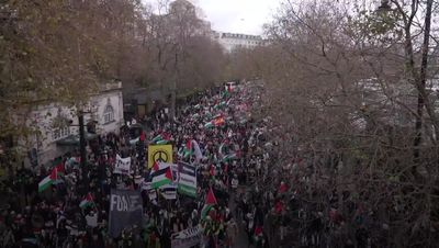Pro-Palestine protest to march through London as US vetoes Gaza ceasefire vote