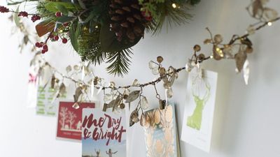 The best holiday card displays 2023 – pretty and practical ways to display Christmas cards
