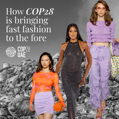 I'm a Sustainability Expert who's been reporting on COP28 - one of the most interesting takeaways is about fast fashion